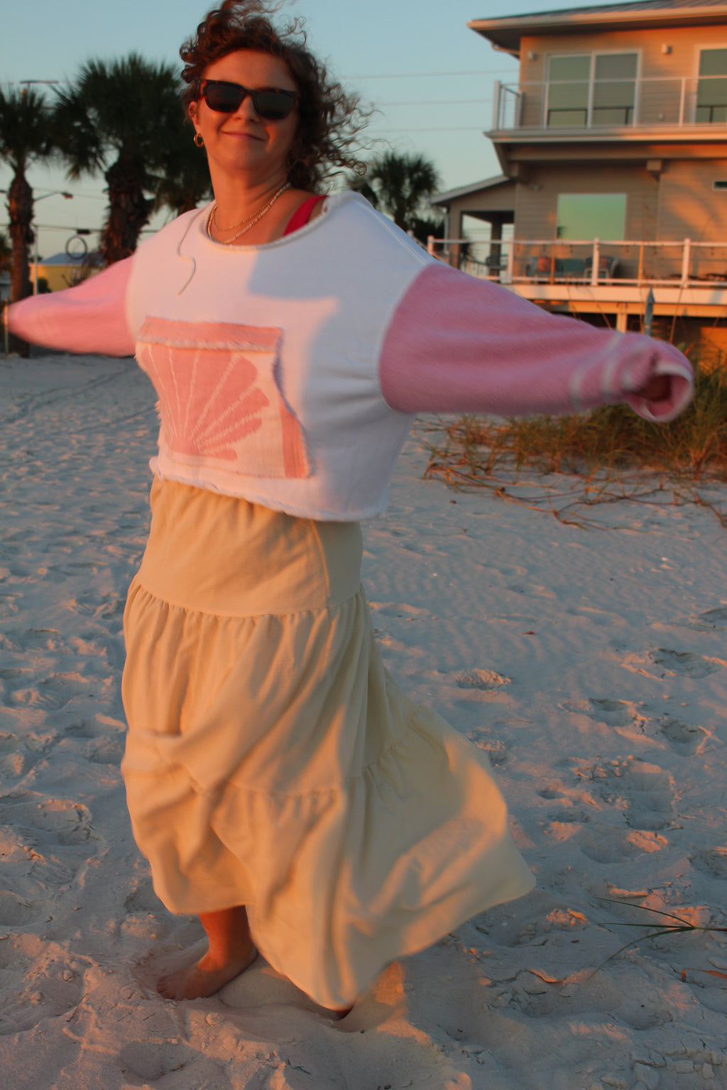 Seashell Towel Hoodie