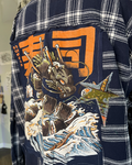 Sushi Dragon Flannel