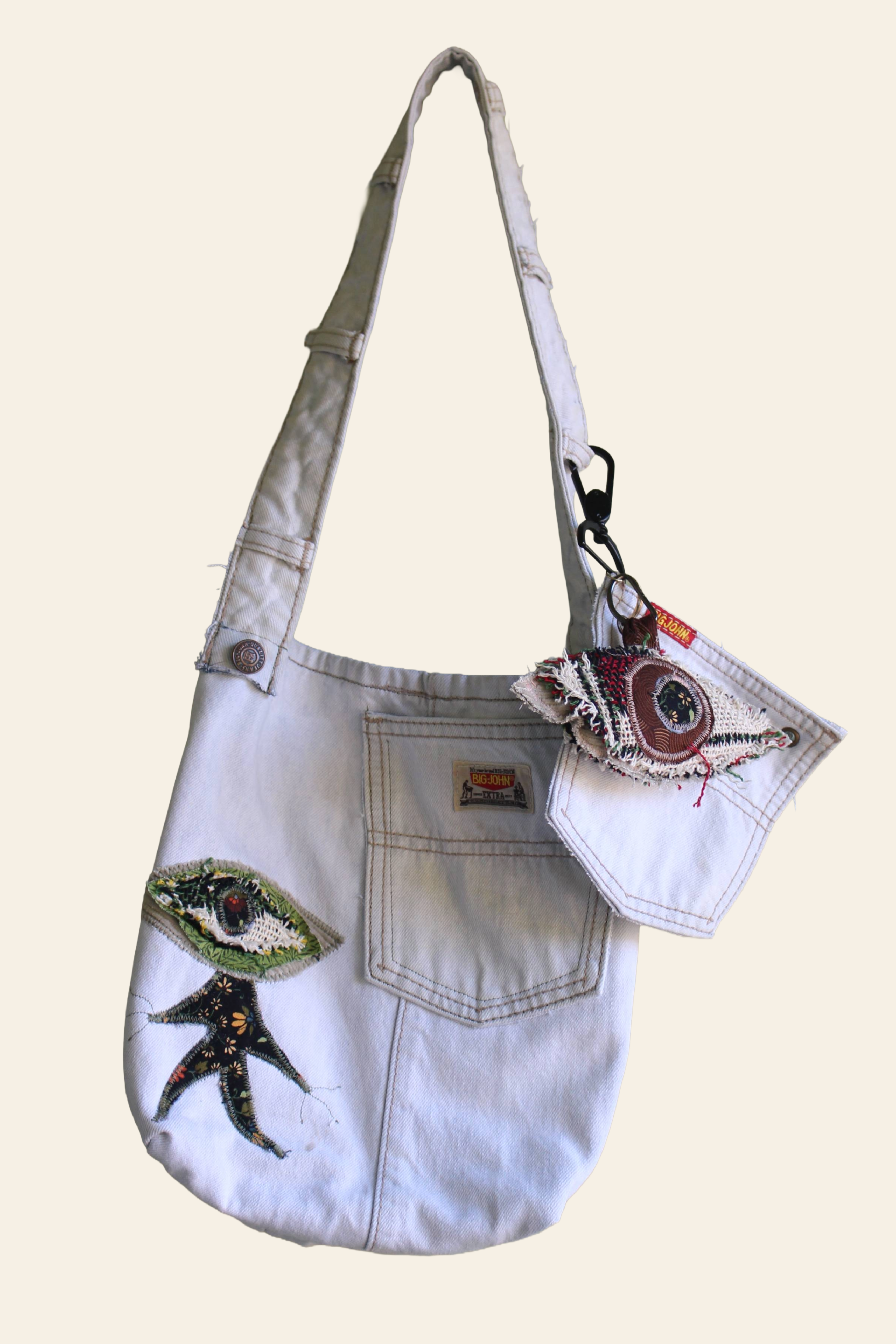 Scrappy Monster Bucket Bag and Charm set