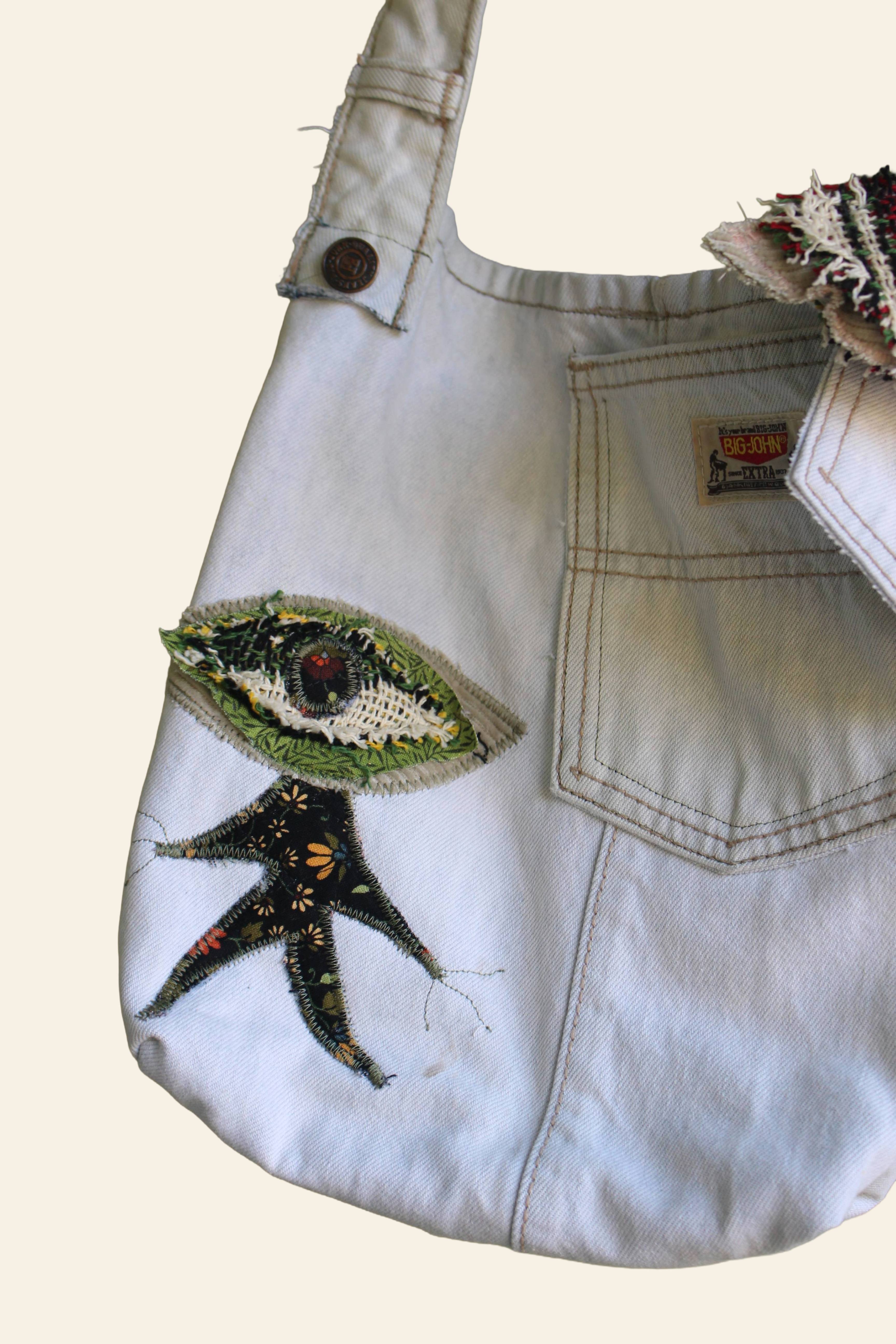 Scrappy Monster Bucket Bag and Charm set