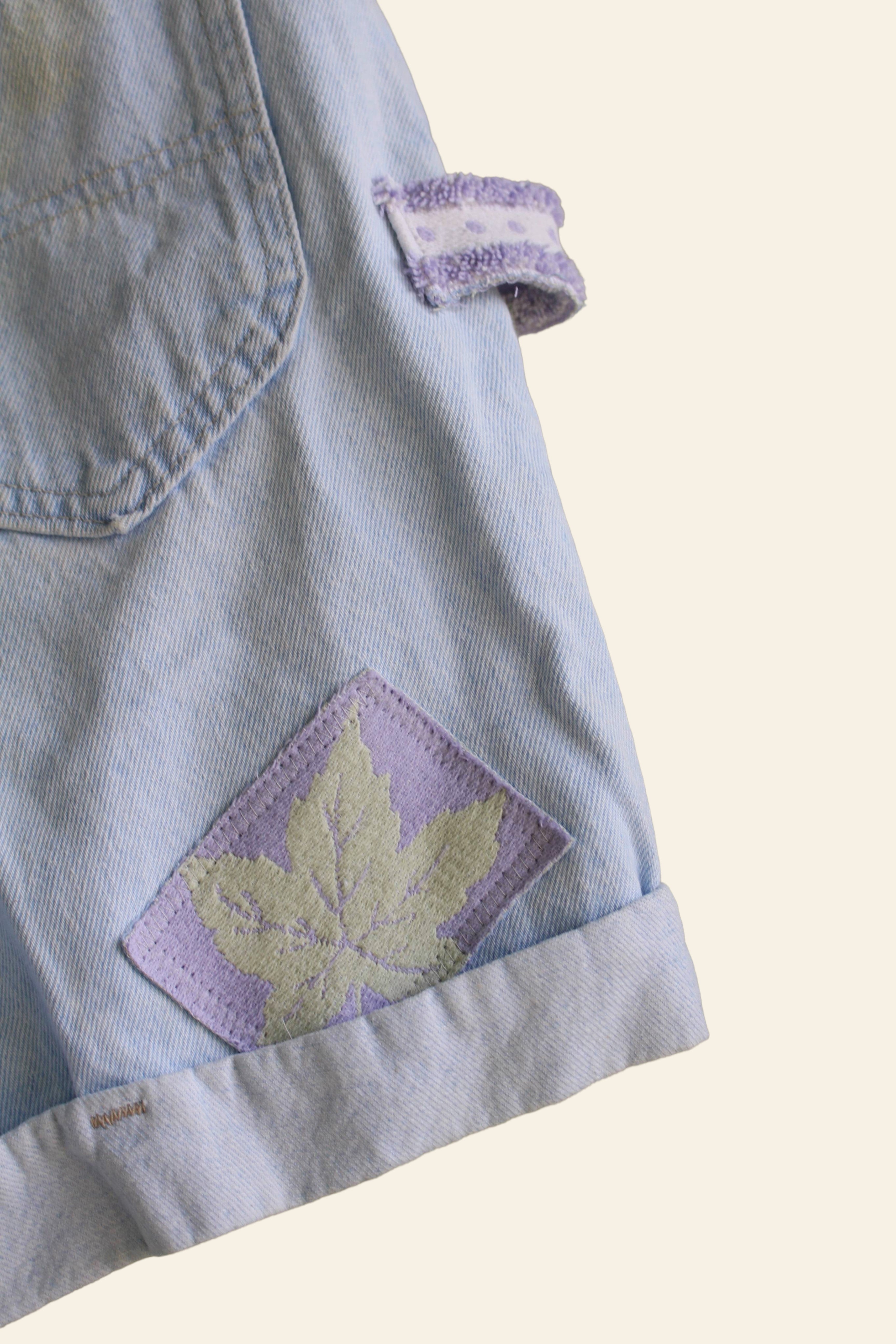 Re-worked Denim Shorts