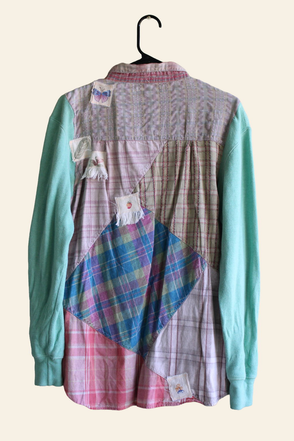 Patchwork Button Down