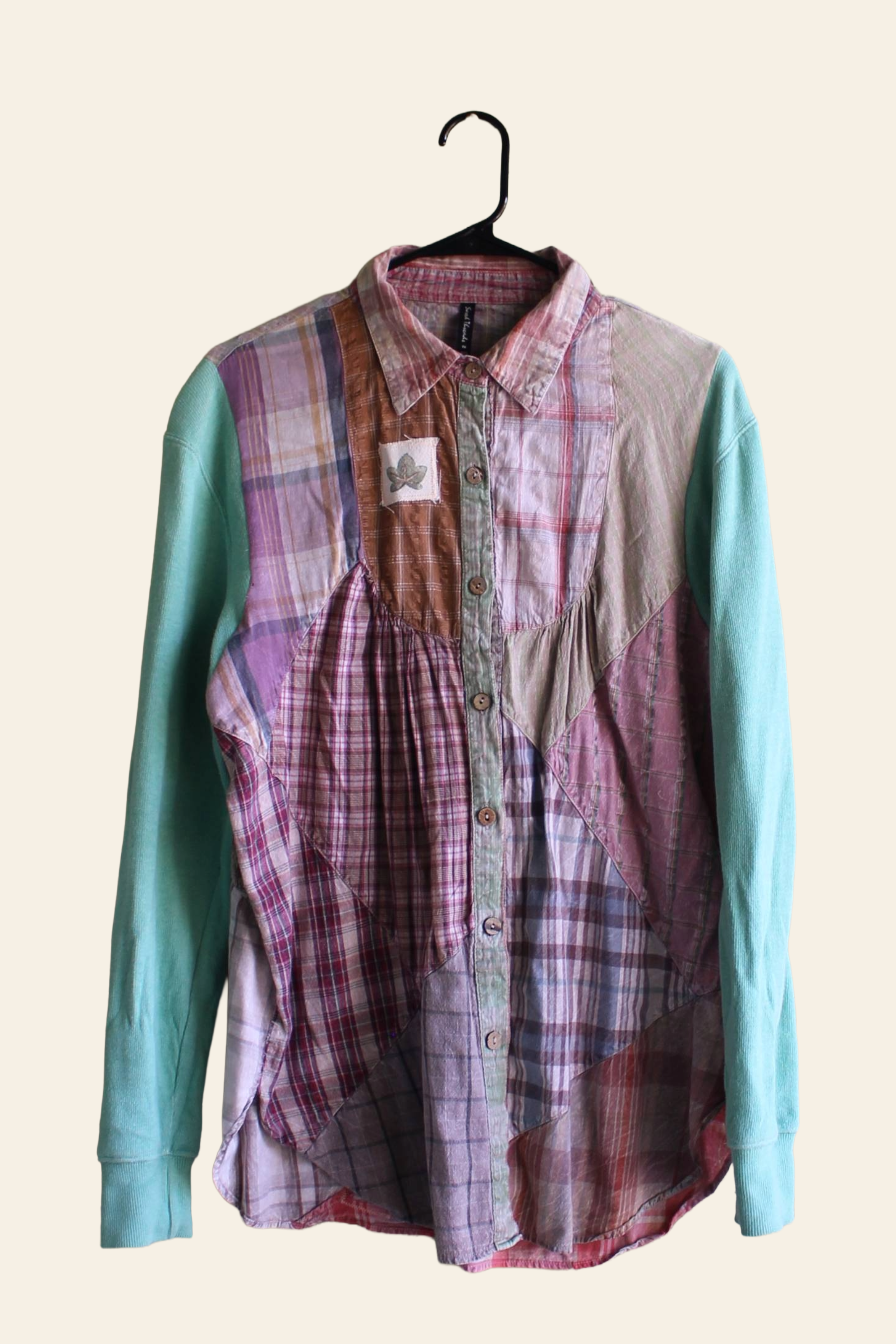 Patchwork Button Down