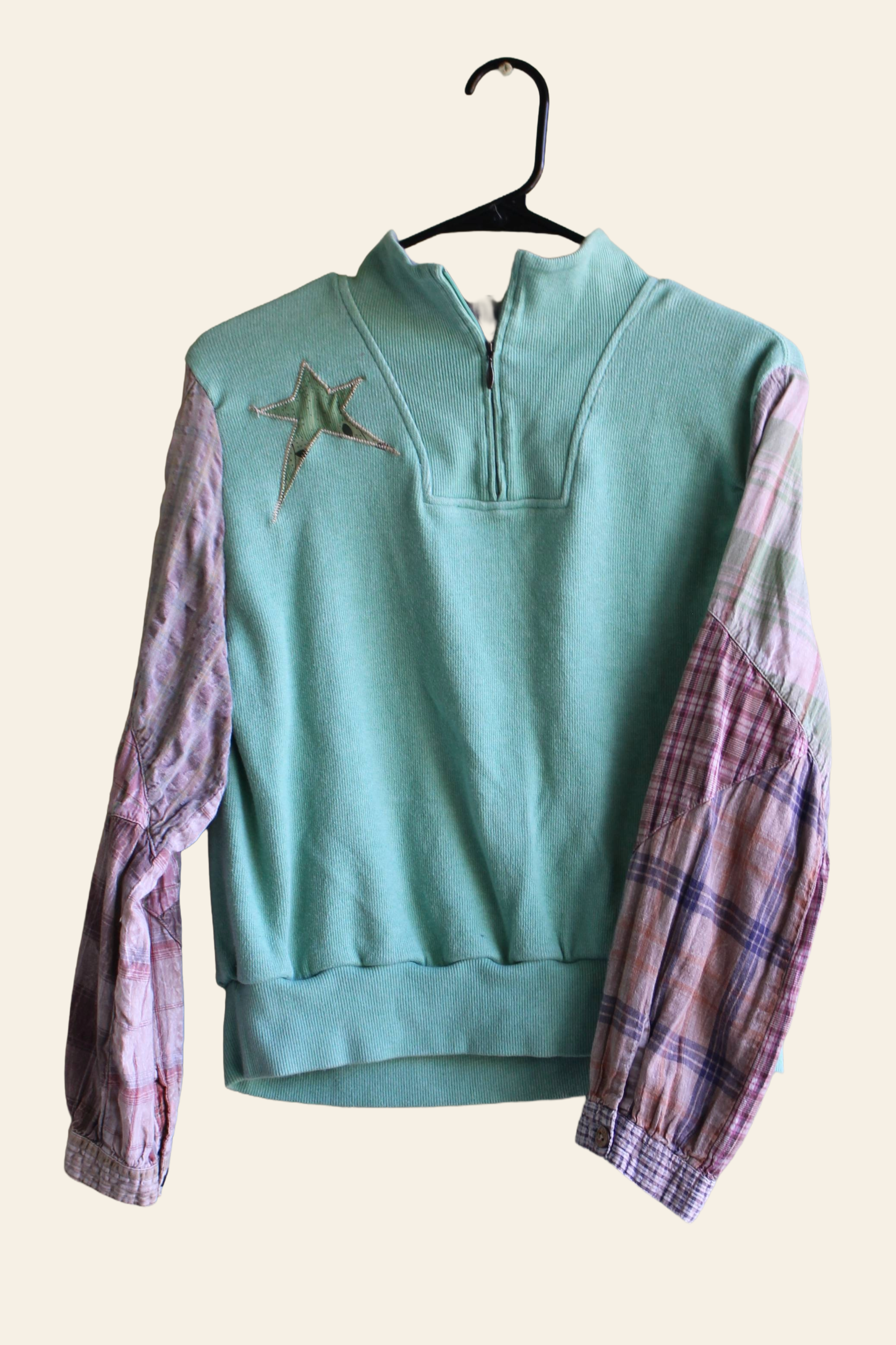 Star Patchwork Patchwork Quarter Zip